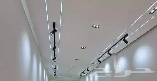 تشتيطيبات كهرباء وتركيب الليد البروفايل والمتنتك 7