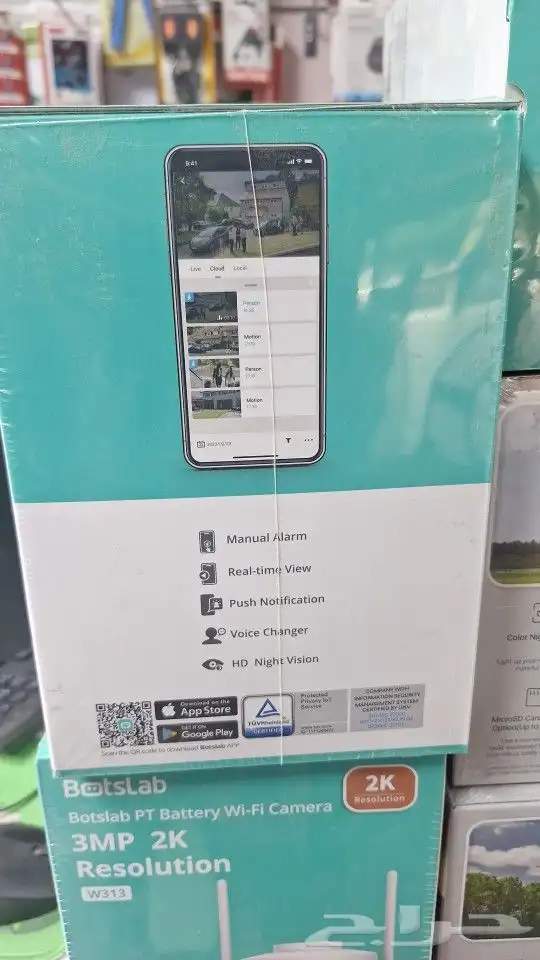 كاميرا طاقه شمسيه واي فاي شركة بوتس لاب العالميه 3