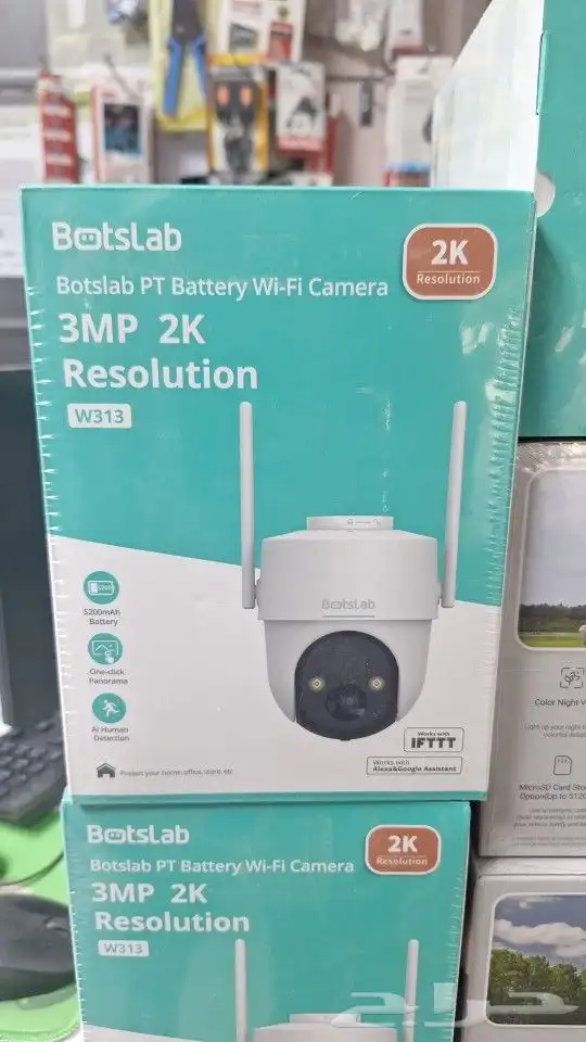 كاميرا طاقه شمسيه واي فاي شركة بوتس لاب العالميه 5