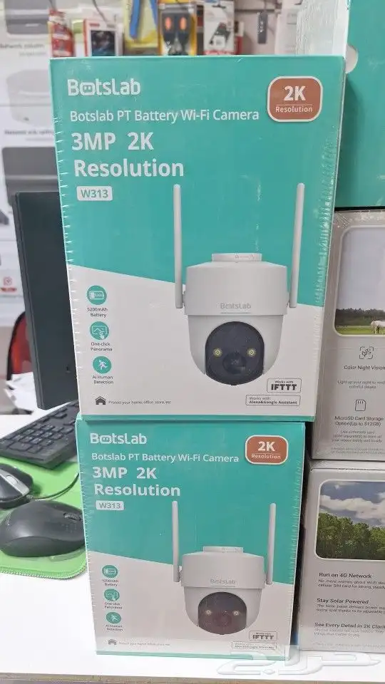 كاميرا طاقه شمسيه واي فاي شركة بوتس لاب العالميه 6