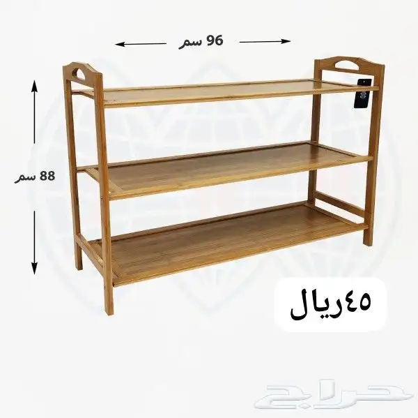 رفوف خشب 16