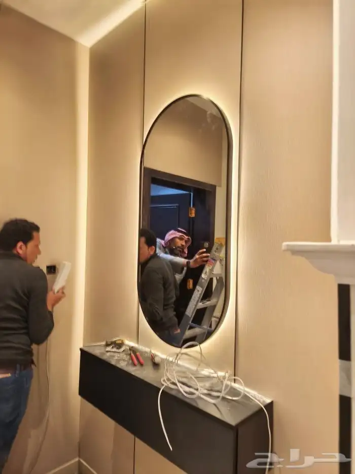 فنين تركيب بديل شيبورد وبديل رخام صفائح طينية 1