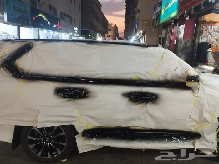 رش ازياق ورفارف واجنحه وديكورات داخليه وسيارات كامله 39
