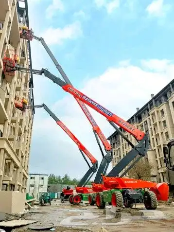 سيزلفت مانلفت للايجار Diesel electric trailer for rent 12