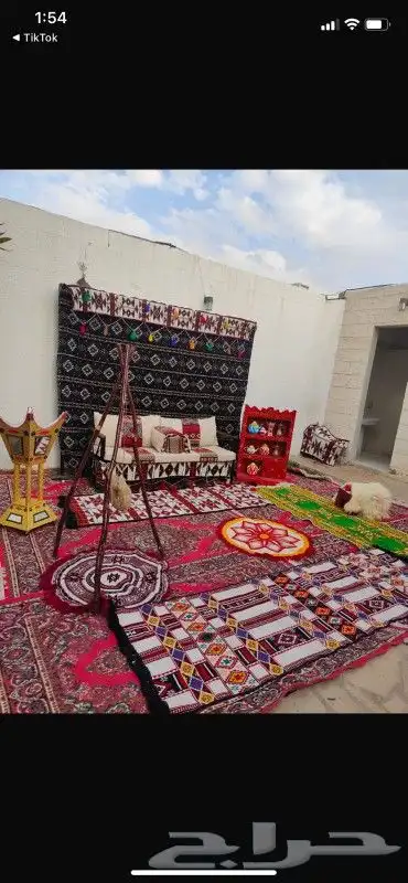 تأجير جلسات شعبيه وركان شعبيه 0