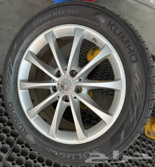 جنوط مرسيدس 2021 مع كفرات كومو اخو الجديد 0