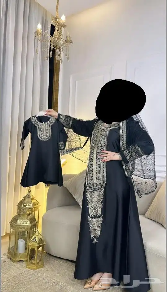 أطقم جلابيات للإم والبنت 1