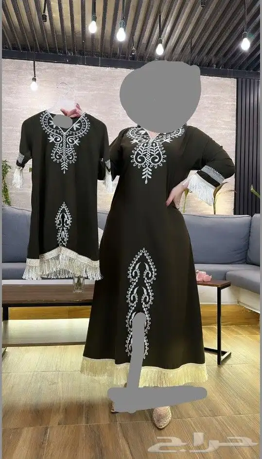 أطقم جلابيات للإم والبنت 8