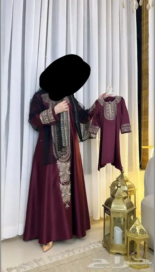 أطقم جلابيات للإم والبنت 0