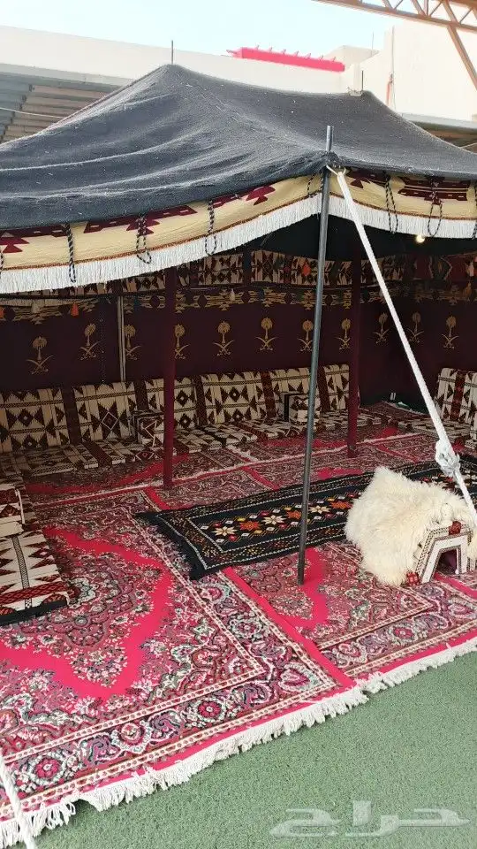 تاجير خيام جميع المقاساتوبيوت شعر المقاسات ودفات غاز 0