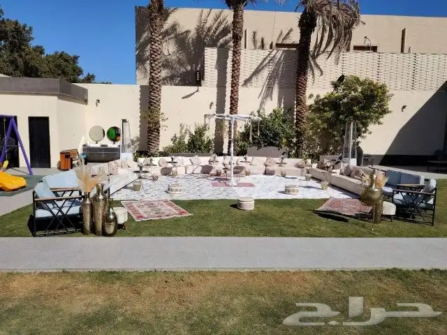 تأجير كراسي وطاولات وكنب وزل وسماعات ومكيفات ومخيمات وقهوجين 6