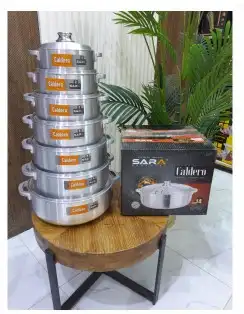 طقم قدور باكستاني عريضه سارا 0