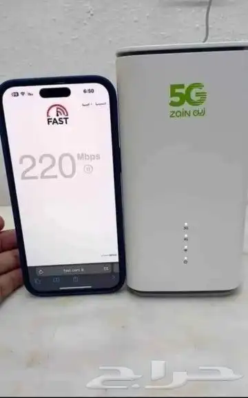 انترنت لامحدود  جهاز ZAIN 5G سرعات لامحدودة مع راوتر مجاني 2