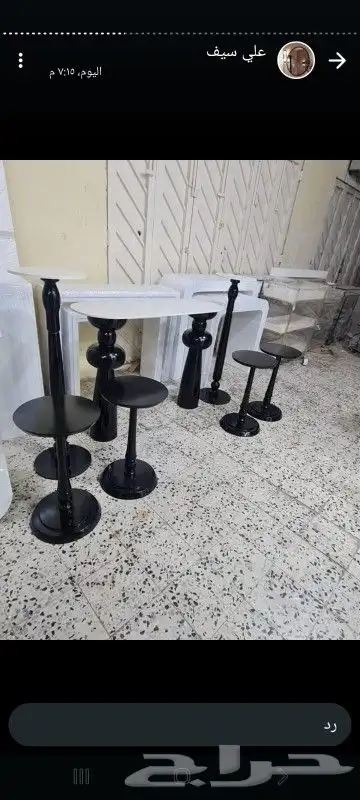 طاوله مخمل طاوله خشب رخام طاولات حديد طاوله مداخل هلاله رمض 39