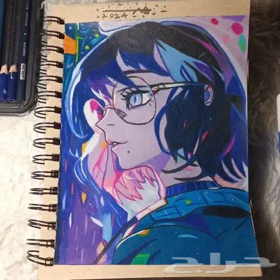 رسمات انمي للبيع بسعر رخيص يتراوح مابين 25 ريال الى 40 ريال 1