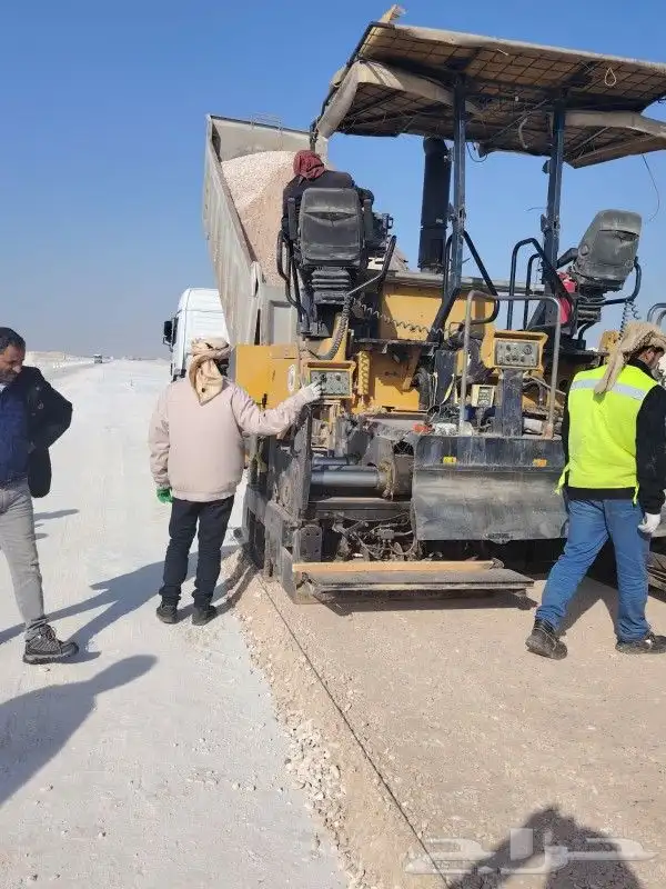 معدات اسفلت بسكرس راش امسي وان لايجار الدمام الرياض 3