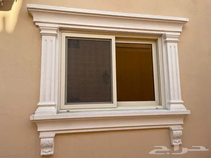 ديكورات خارجية اسمنتي نوافذ 3