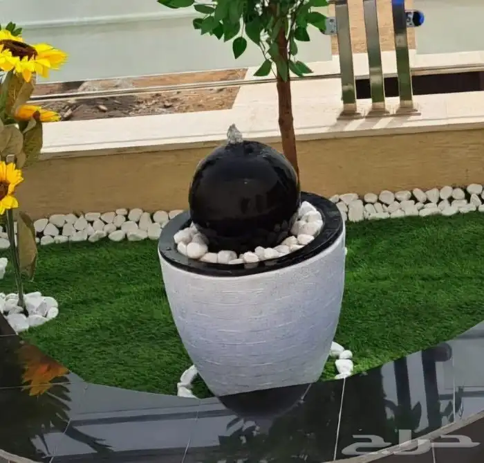 تنسيق حدائق جده ومكه جالست مظلات عشب صناعي خشب باركيه 0