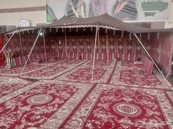 بيوت شعر اسود وابيض خيام اوروبيه يوجد لدينا كل شيء للاجار 1