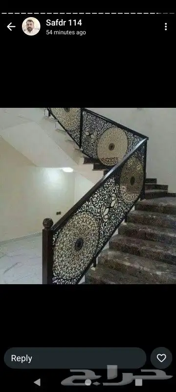 باب حداد الالمينم مظلات رربزىن سواتر 3