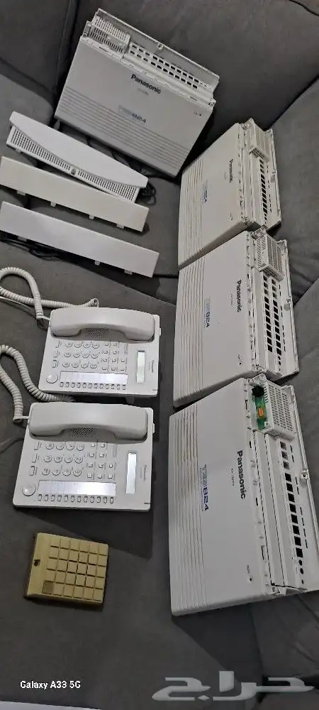 للبيع سنترالات باناسونيك 8 و 16 و تليفونات رئيسية Kx-7730 1