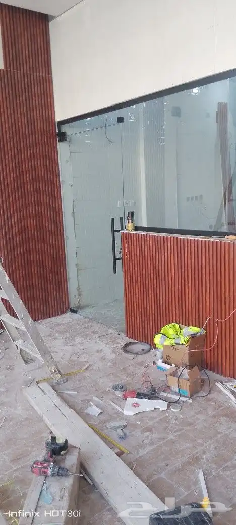 تركيب زجاج سكريت خميس مشيط 4