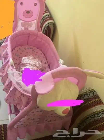 سرير اطفال والة قهوه للبيع 2