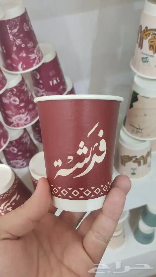طباعه الاكواب الورقية والبلاستيكية كميات كبيرة وصغيرة 3