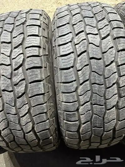 كفرات كوبر امريكي نضيفه مره خاليه من العيوب والرقع تاريخ نهي 2