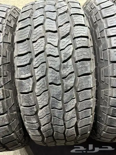 كفرات كوبر امريكي نضيفه مره خاليه من العيوب والرقع تاريخ نهي 1