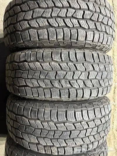 كفرات كوبر امريكي نضيفه مره خاليه من العيوب والرقع تاريخ نهي 0