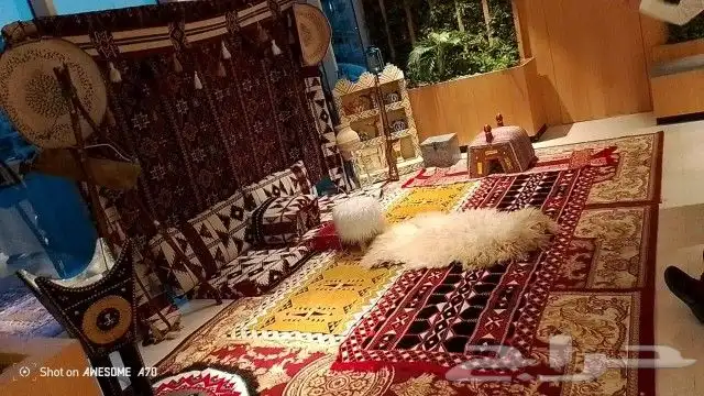 تأجير جلسات شعبيه خيام زل اركان تراثيه كنب 7
