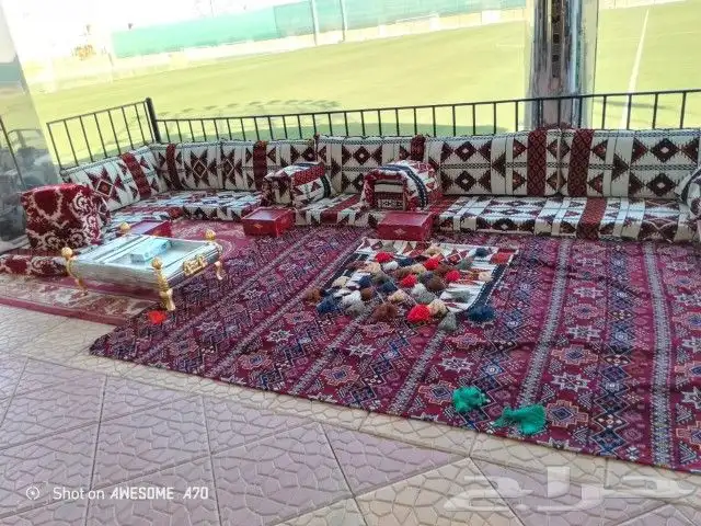 تأجير جلسات شعبيه خيام زل اركان تراثيه كنب 9