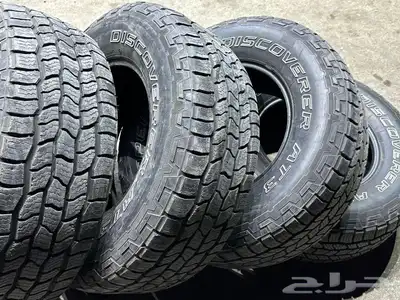 كفرات كوبر امريكي نضيفه مره خاليه من العيوب والرقع تاريخ نهي 4