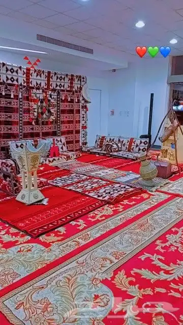 تاجير جلسات شعبية 1
