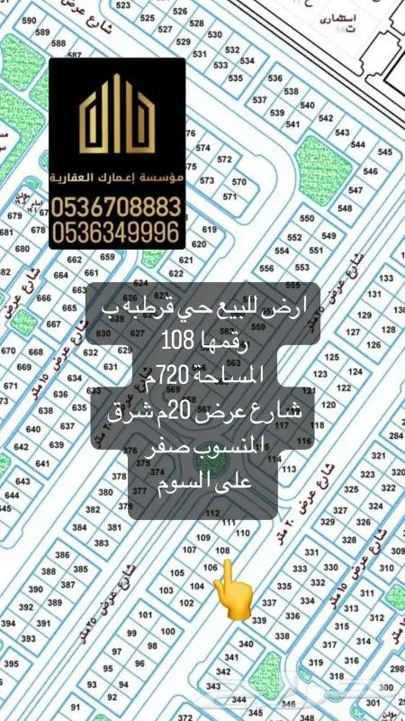 للبييع جميع الأحياء بسعر مناسب ومناسيب طيبه 5