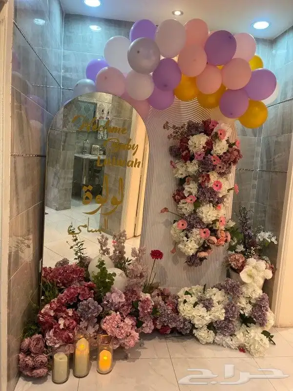 طاولات استقبال مواليد تنسيق حفلات خميس مشيط ابها 3