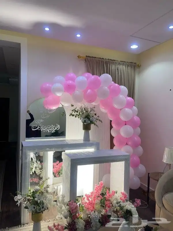 طاولات استقبال مواليد تنسيق حفلات خميس مشيط ابها 0