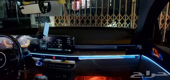 تركيب ليد داخلي 64 لون تحكم بالألوان عن طريق الجوال 1