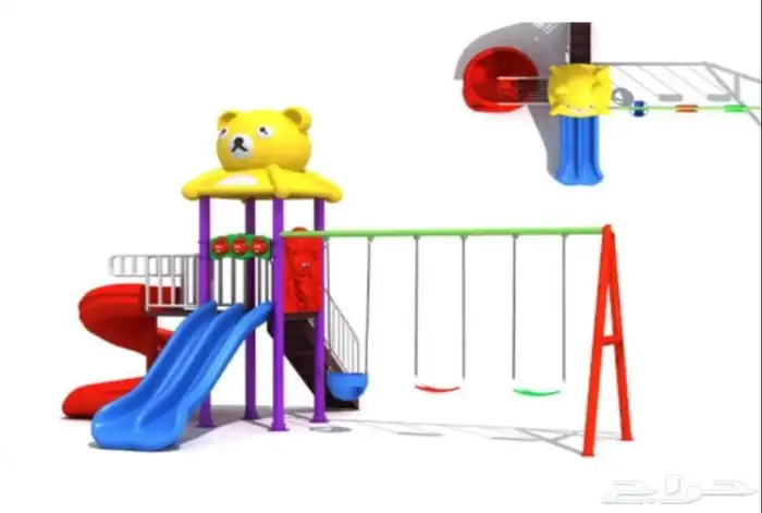 العاب اطفال مراجيح و زحليقه العاب حدائق العاب بلاستيك 5