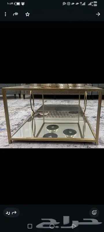 للبيع طاولة وعدد 6 طاوالات خدمة 0