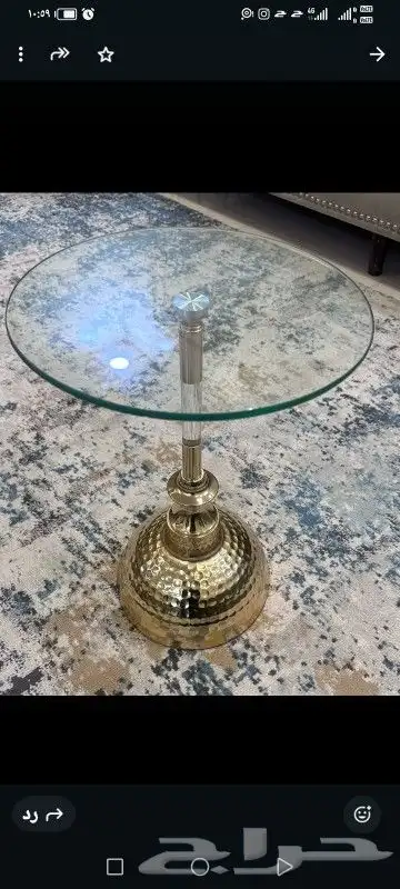 للبيع طاولة وعدد 6 طاوالات خدمة 2