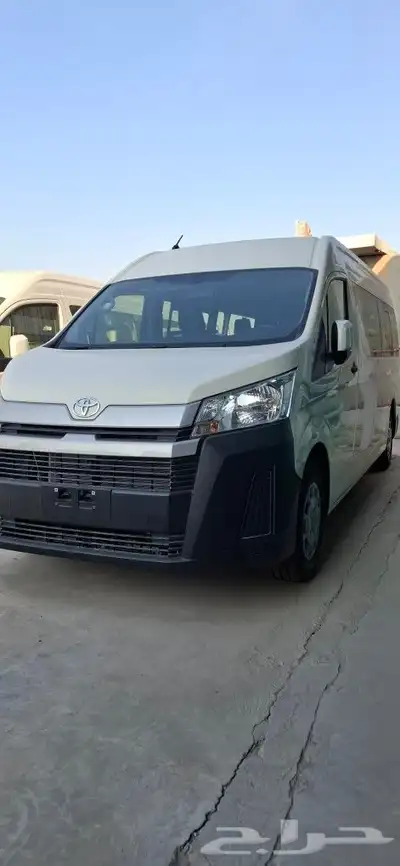 افضل الأسعار معرض الدهان للبيع هايس تويوتا جديد 2025 بنزين 0