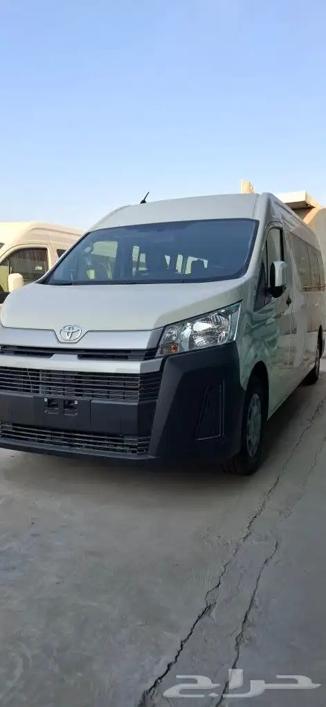 افضل الأسعار معرض الدهان للبيع هايس تويوتا جديد 2025 بنزين 0