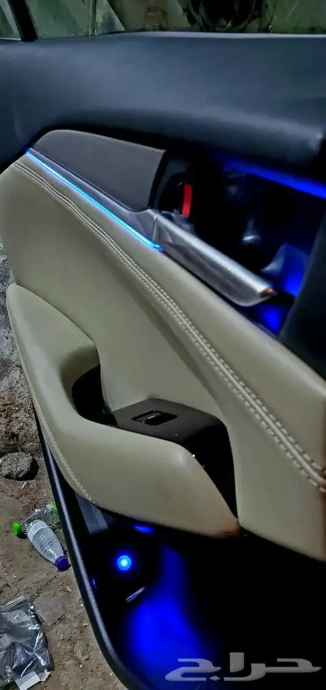 تركيب ليد داخلي 64 لون تحكم بالألوان عن طريق الجوال 3