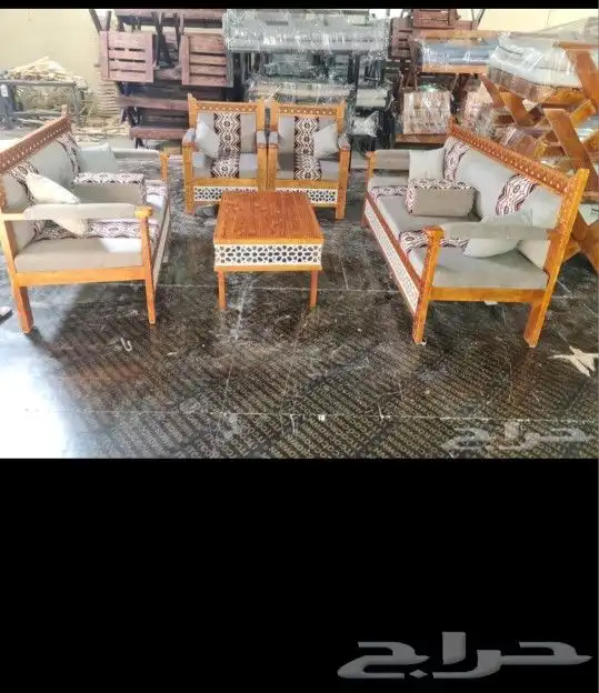 جلسات خشب بأسعار الجمله 5