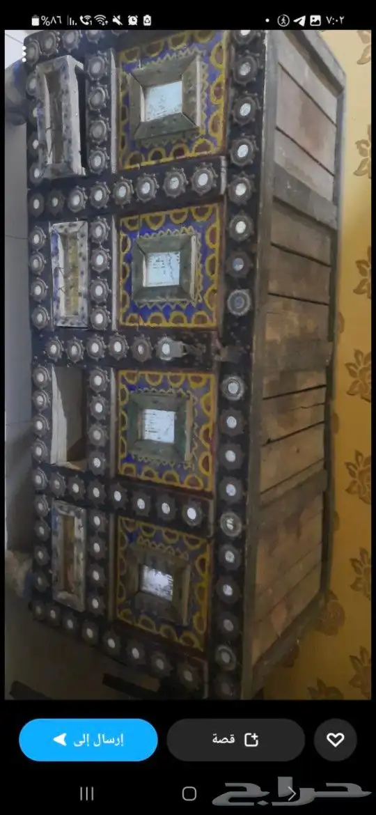 صندوق اثري قديم (فاتيه) 2