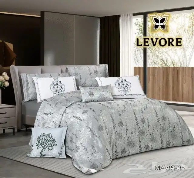 لحافات ملكيه قماش جاكار 3