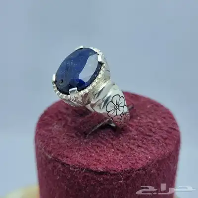 خواتم ملكيه احجار عقيق كبدي كرزي طبيعي 6