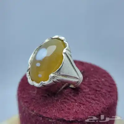 خواتم فضه عيار 925 احجار طبيعيه 1